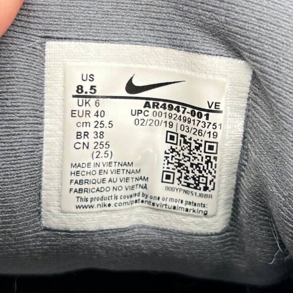 Nike Downshifter 9 Running Shoes Women's 8.5 Cool Grey Athletic Training Sneaker - Picture 13 of 13